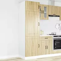 virtuvės spinta "Kalmar" Sonoma ąžuolo inžinerinė mediena