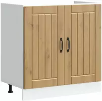 kriauklės pagrindo spintelė "Lucca" Artisan Oak Engineered Wood