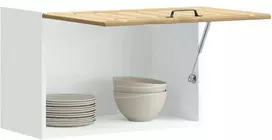 Sieninė virtuvės spinta "Lucca" Artisan Oak Engineered Wood