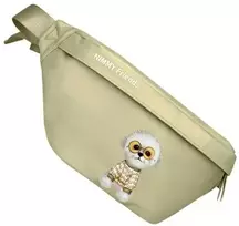 Nimmy krepšys ant rėmo haki spalvos Crossbody Glasses Cool Dog