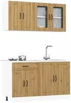 Virtuvinių spintelių komplektas, 4 dalių, Kalmar, artisano