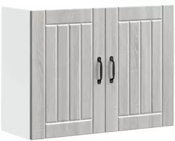 Sieninė virtuvės spinta "Lucca" Pilka Sonoma Engineered Wood