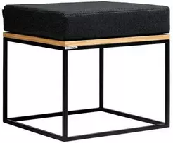 Customform Pufas, TENSIO SOLID PUFAS, Juodas