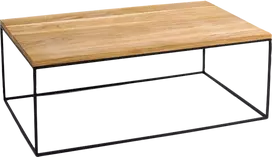 Customform Kavos staliukas, TENSIO WOOD, 140x80 cm, Juodas