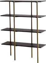 Customform Kavos staliukas, MATRIX METAL 80, 80x80x45 cm, Juodas