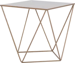 Customform Kavos staliukas, MEMO WOOD 50, 50x50x45 cm, Juodas