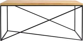 Customform Kavos staliukas, MEMO METAL 140, 0.8x1.4 m, Baltas
