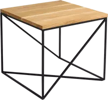 Customform Kavos staliukas, MEMO METAL 140, 0.8x1.4x0.45 m, Raudonas