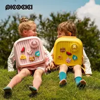 Kuprinė vaikams Picocici maža kelioninė K33 geltona