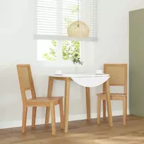 Valgomojo Kėdės 2 vnt medžio masyvo gumos