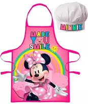 Kepurė "Disney" Minnie vaikiška 2 dalių prijuostė