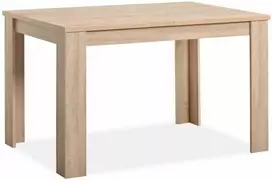 Homestyle4U Valgomojo stalas, 120x80x75 cm, rudas
