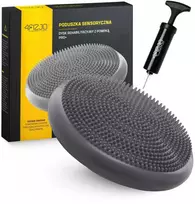 4Fizjo PRO+ sensorinė pagalvė, 33 cm, pilka