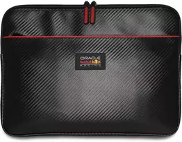 Red Bull Raudona Bull Raudona Bull PU Carbon kompiuterio dėklas 13/14' juodos spalvos