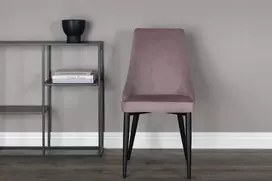 Venture Design Valgomasis kėdė, Leone 2 vnt., 63x46.5x91 cm, Rožinė