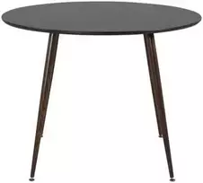 Venture Design Valgomasis stalas, Plaza, 100 cm, Juodas