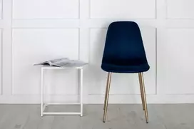 Venture Design Valgomasis kėdė, Polar Matstol 2 vnt., 53x88x46 cm, Mėlyna