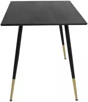 Venture Design Valgomasis stalas, Dipp, 75x120x85 cm, Juodas