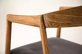 Venture Design Valgomasis kėdė, Långön 2 vnt., 56x53x76.5 cm, Ruda