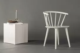 Venture Design Valgomasis kėdė, Bobby 2 vnt., 53x55x76 cm, šviesiai pilka