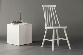 Venture Design Valgomasis kėdė, Lönneberga, 50x43x88 cm, šviesiai pilka
