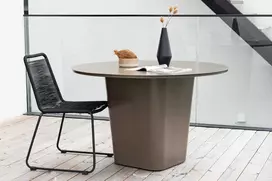 Venture Design Valgomojo stalas, Santa Fe, ø120 cm, Ruda
