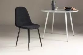 Venture Design Valgomasis kėdė, Polar, 53x88x46 cm, Juoda