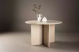 Venture Design Valgomojo stalas, Tyresö, ø120 cm, balintas