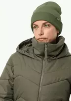 JackWolfskin Kepurė JACK WOLFSKIN RIB | žalia