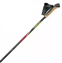 Kepurė Gabel FX-75 Snake Carbon Lazdos vaikščiojimui, 125 cm, Juodos