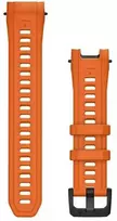 Kepurė „Garmin“ 22 mm laikrodžių apyrankės (Instinct 3–45 mm), „Ember“ oranžinės silikoninės