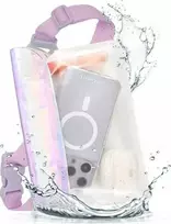 „Case-Mate“ muilo burbulas, vandeniui atsparus telefono diržo krepšys – vandeniui atsparus „crossbody“ krepšys / maišelis išmaniesiems telefonams (iredescent)