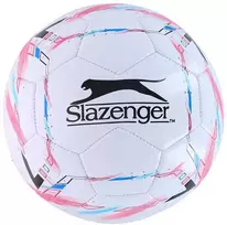 Slazenger - Futbolo r. 5 (balta / rožinė)