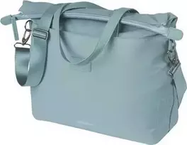 Krepšys BASIL MANHATTAN COMMUTER OFFICE DVIRAČIO NEŠIOJAMOJO kompiuterio KREPŠELIS, HOOK-ON, 12L, Wodoodporna, Graphite Mėlyna (NAUJIENA, 2025 m.)