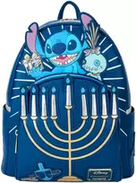 Vaikiška kuprinė Loungefly Disney „Stitch Happy Hanukkah“