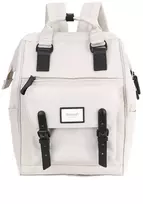 Peterson Miesto kuprinė Himawari, kreminė, su USB jungtimi