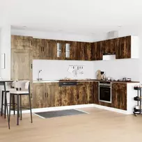 Virtuvės spintelė Kalmar 2 pcs Ruda 80 x 46 x 81.5 cm