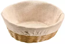 Duonos krepšelis su medžiaginiu paminkštinimu, Ø 25 cm, Kesper