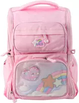 Lean Mokyklinė kuprinė rožinė 20L