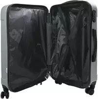 Lagaminas 3 vnt. Sidabrinė 50 x 31 x 78 cm ABS plastikas