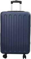 Lagaminas su užraktu Tamsi mėlyna 43 x 27 x 66 cm ABS plastikas