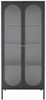 House Vitrina, Adelaide, 80x35x180 cm, Juoda