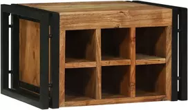 Vyno stovas 2 vnt. 46 x 35 x 27,5 cm Kietos akacijos mediena