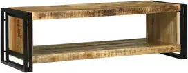 Kavos staliukas Ruda 120 x 50 x 38 cm Kietas mango medis