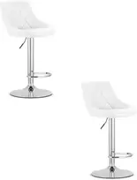 Leobert Hoker KAST balta/ baza chrom x 2