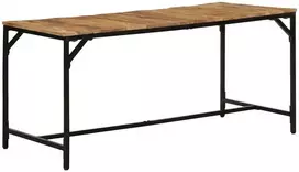 Valgomojo stalas, 160x80x75cm, mango medienos masyvas