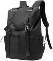 Kelioninė kuprinė BAD&BAGS, juoda, vandeniui atspari