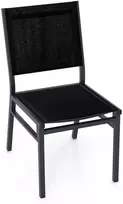 Promotions Lauko valgomojo kėdė, 61x45.7x87.6 cm, juoda