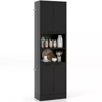 Promotions Virtuvės sandėliavimo spintelė, 55.9x30.5x190.5 cm, juoda