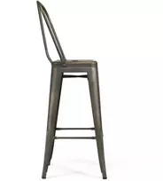 Promotions Kavinės šoninės kėdės, 48x43x116 cm, juodos spalvos
